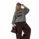 maglione con ricamo ho sempre ragione